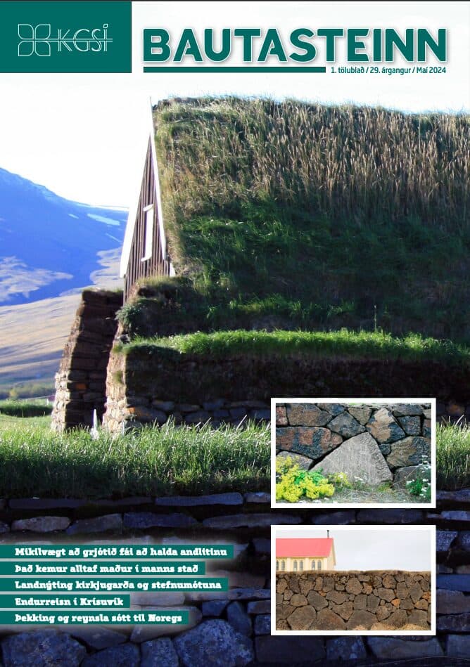 Forsíða tímaritsins Bautasteinn 1
